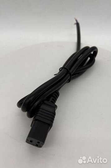 Кабель для асика С19 3х2,5 1,5метра без вилки