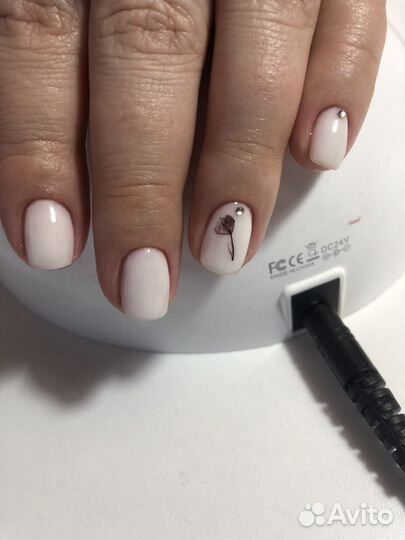 Маникюр и укрепление + покрытие