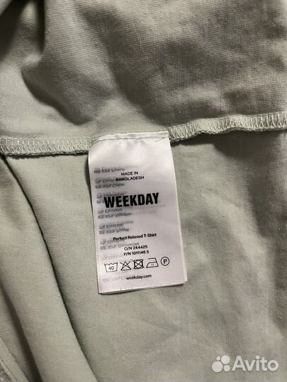 Weekday футболка relaxed