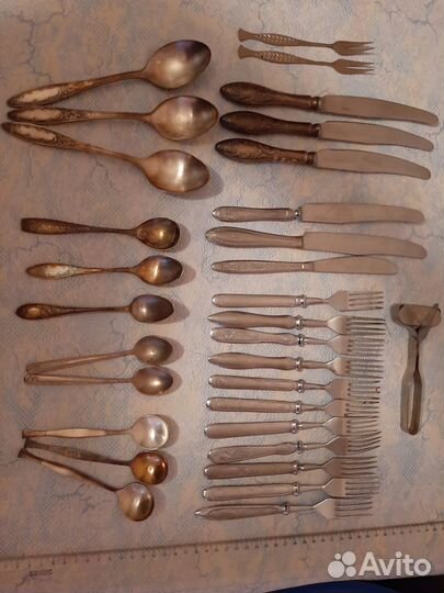 Разное кухонное, мельхиор и нержавейка., СССР