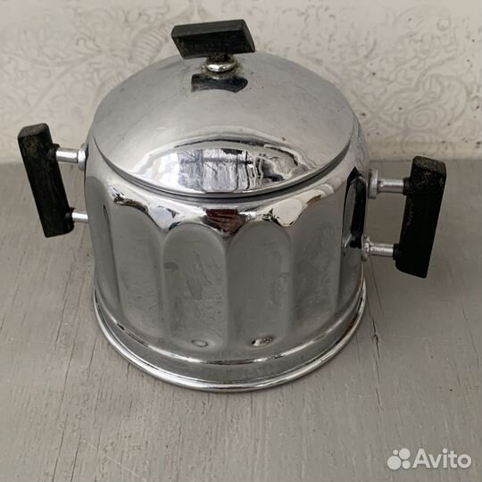 Сахарница СССР металлическая