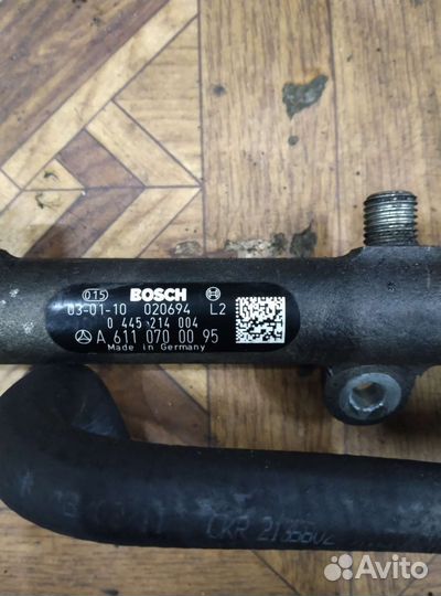 Топливная рампа мерседес вито 638