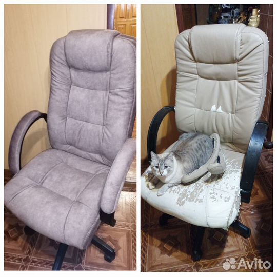 Перетяжка и ремонт мягкой мебели