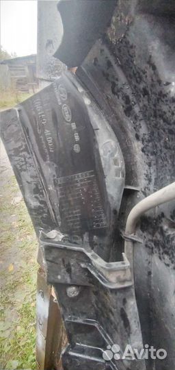 Жабо на hyundai solaris