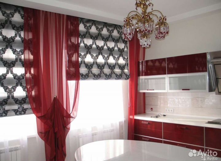 Пошив модельных штор