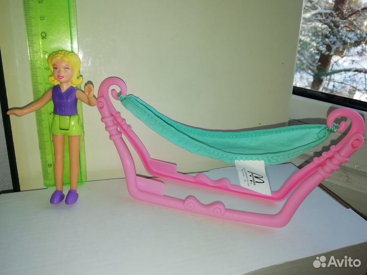 Гамак для малыша Барби+2 мини куклы