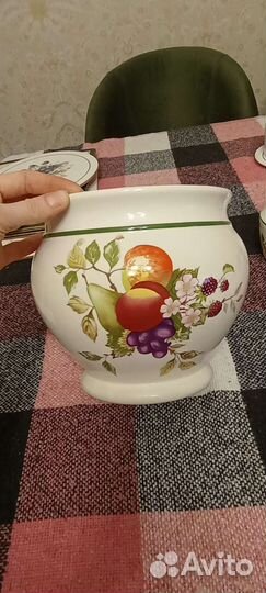 Ваза для фруктов фарфор
