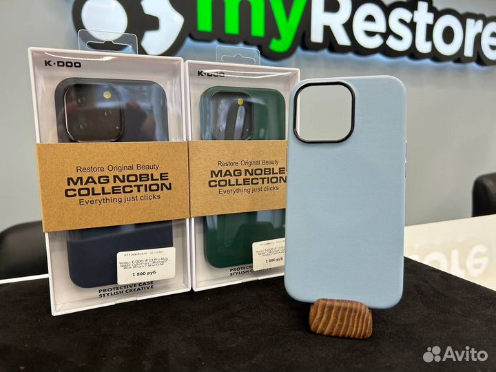 Чехол K-DOO iPhone 13 Pro Кожа