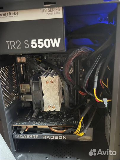 Игровой пк i3 10105f gigabyte AMD Radeon RX 6500XT