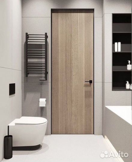 Дверь скрытого монтажа под покраску