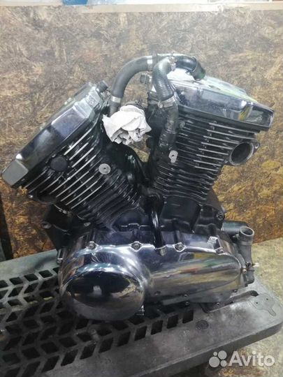 Kawasaki VN 400 двигатель