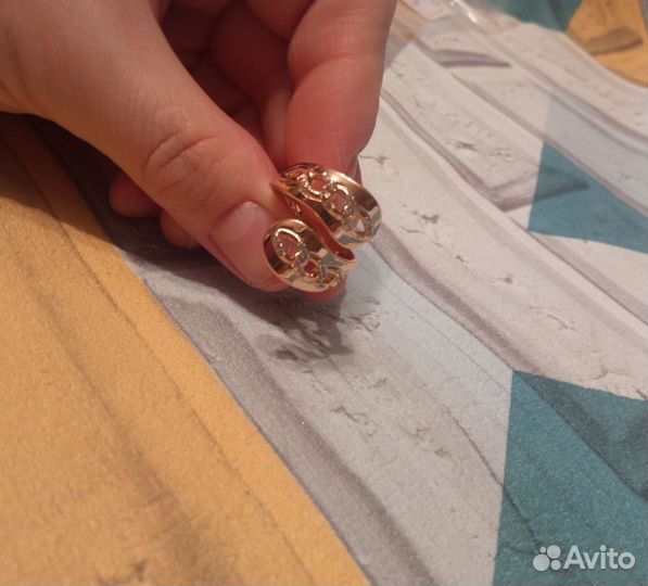 Стильное кольцо Xuping