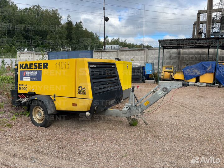 Компрессор дизельный передвижной в аренду