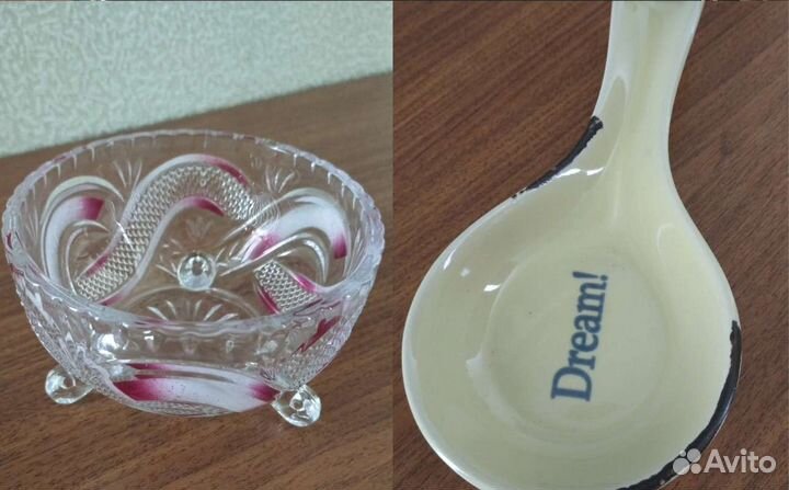 Подставка для ложки керамика, вазочка - конфетница