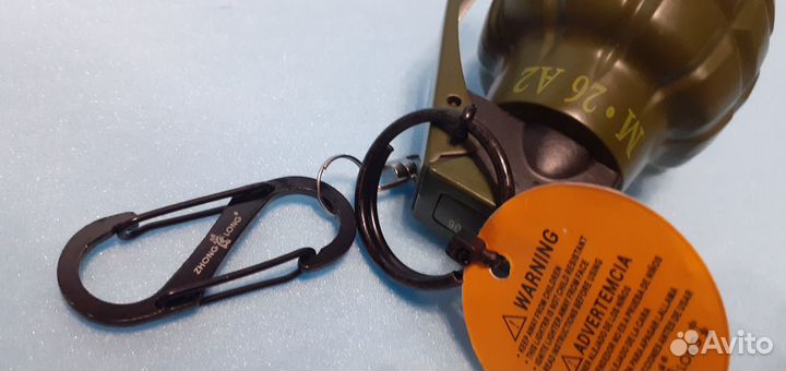 Военная граната-зажигалка с турбо пламенем Большая