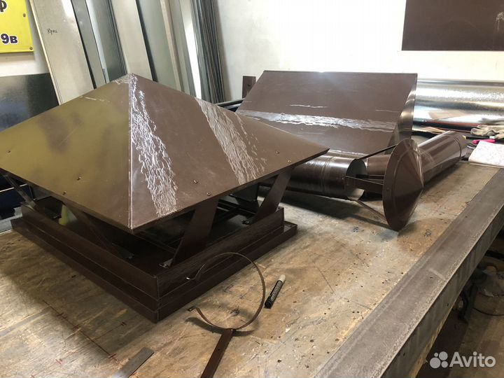 Изделия из жести. Доборы. Зонты. Водостоки