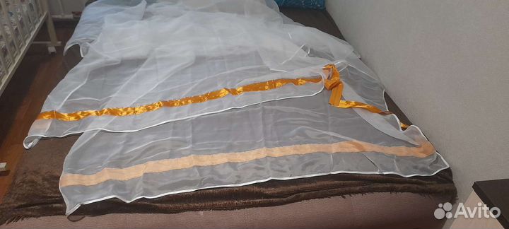 Тюль для балдахина