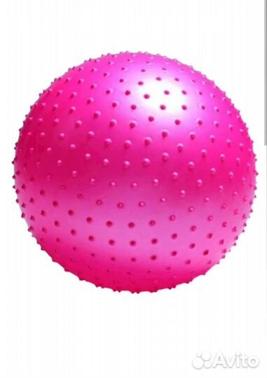 Фитбол, мяч для фитнеса с шипами 80см