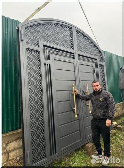 Кованые ворота с доставкой