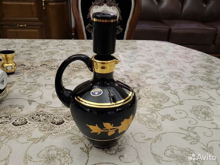 Чайный и кофейный набор. Кобальт. Райхенбах гдр