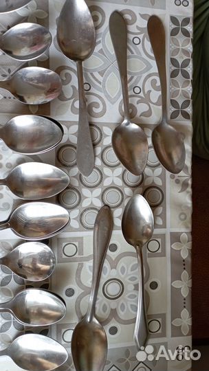 Ложки столовые нержавейка СССР