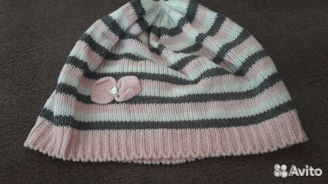 10 шапочек,весна, зима берет, р 52-56, 5-8 лет