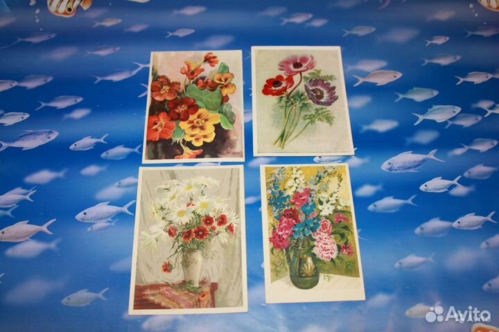Открытки с цветами