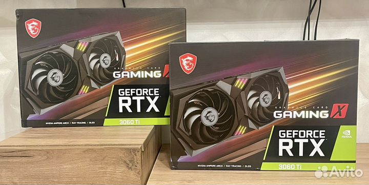 MSI RTX 3060 Ti Gaming X 8G (LHR) новая