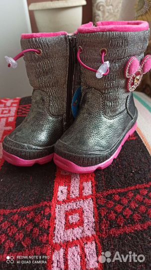 Сапоги для девочки