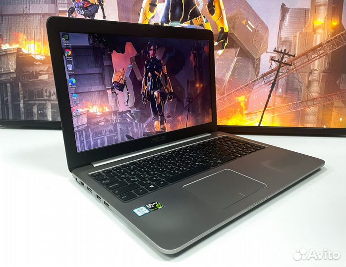 Игровой ноутбук Asus на Intel i5 / i7 + GeForce
