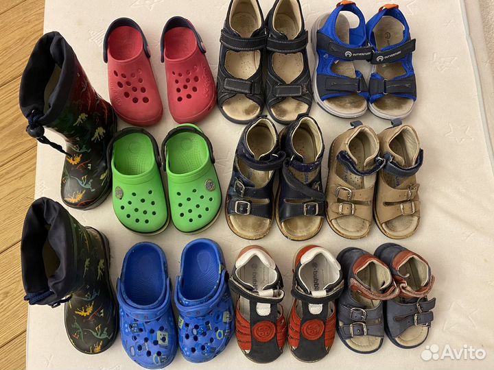 Обувь 22,25,26,27,28,29Ecco,happy step,crocs