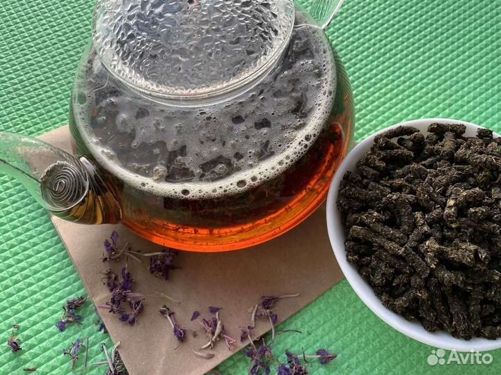 Иван чай 1кг ферментированный экочай, русский