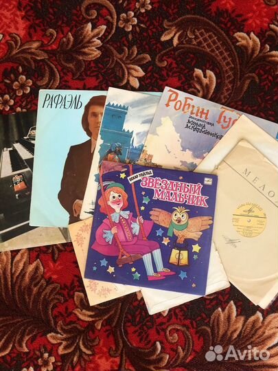 11 пластинок одним лотом