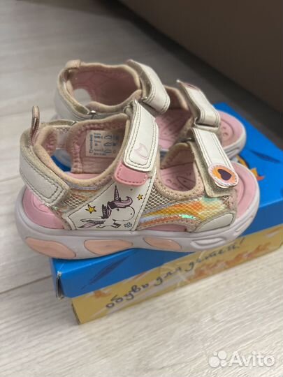 Сандалии для девочки 25 размер