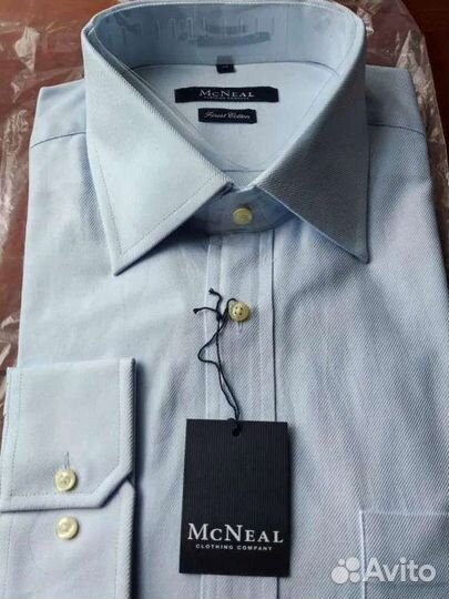 Новые мужские сорочки Eterna+ галстук в подарок