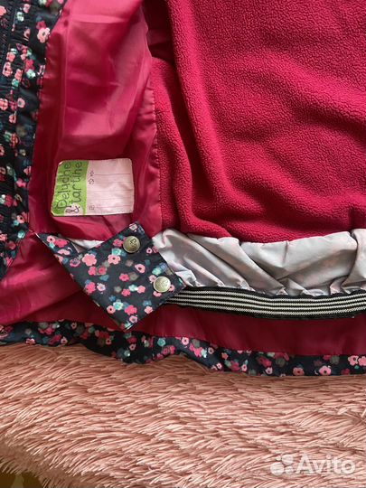 Зимний костюм для девочки 98