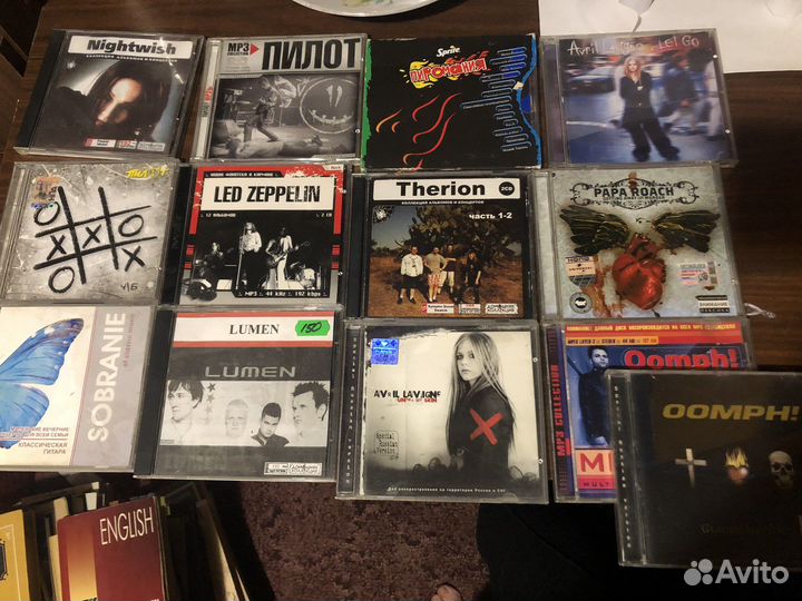 Mp3 и CD-диски с музыкой (рок)