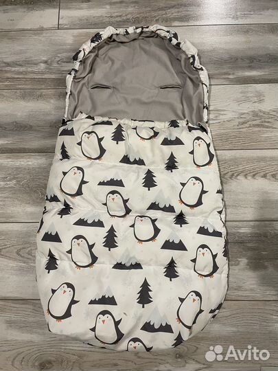 Зимний конверт в коляску