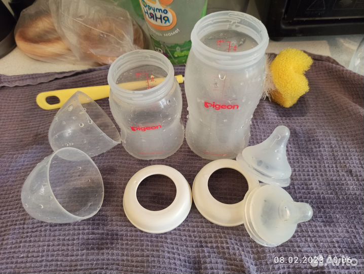 Бутылочки pigeon