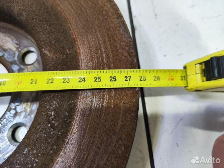 Диск тормозной задний Mazda Mazda 6 GJ 2013