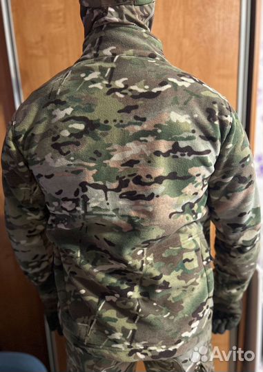 Теплая флисовая кофта