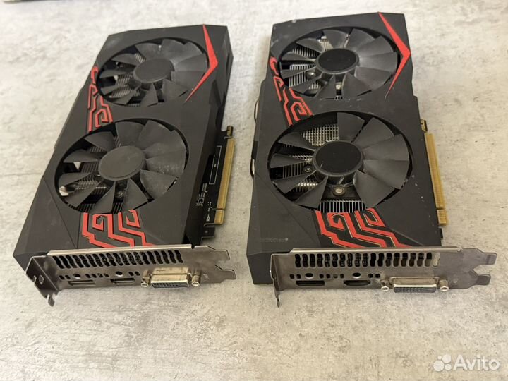 Asus RX 570 8GB (2шт)