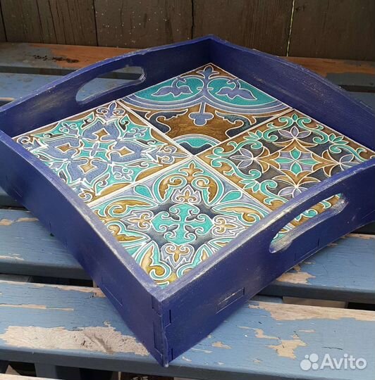 Поднос сервировочный