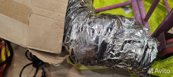 Воздуховод 127 гибкий армированный