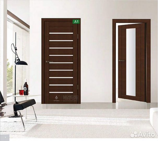 Двери межкомнатные из массива