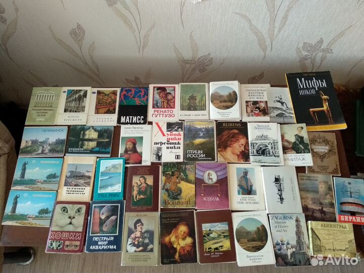 Открытки по искусству, культуре и страноведение