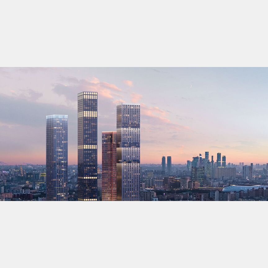 3-к. квартира, 87 м², 38/43 эт.