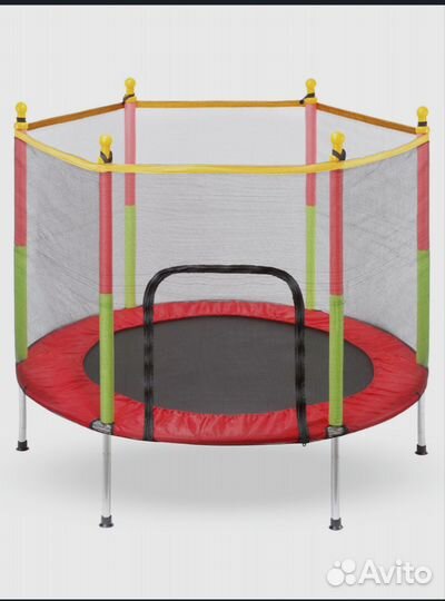 Детский батут с сеткой бу