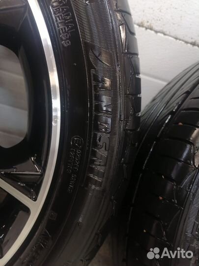 Колёса на литых дисках