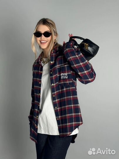 Рубашка miu miu